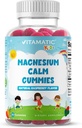 Vitamatic Kids Magnesium Calm Gummies - 60 Vegan Count - Great Tasting - Promote Healthy, Muscle, Bone, & Energy Support 2