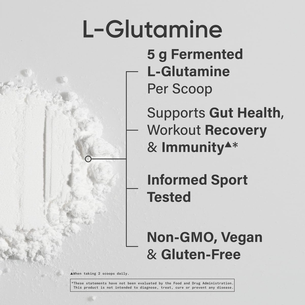 Sports Research L-Glutamine - Workout Recovery, Immune Health & Gut Health Support - 5 G Per Serving - 17.64 Oz 5