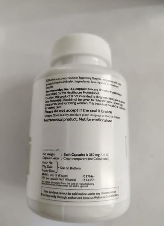 Renatus Nova Original 120 Capsule, Herbal Supplements Capsules for Immune System with12 Natural Ingredients 3