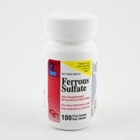 Special Pack of 5 x Quality Choice Ferrous SULFATE 325MG 100EA 2