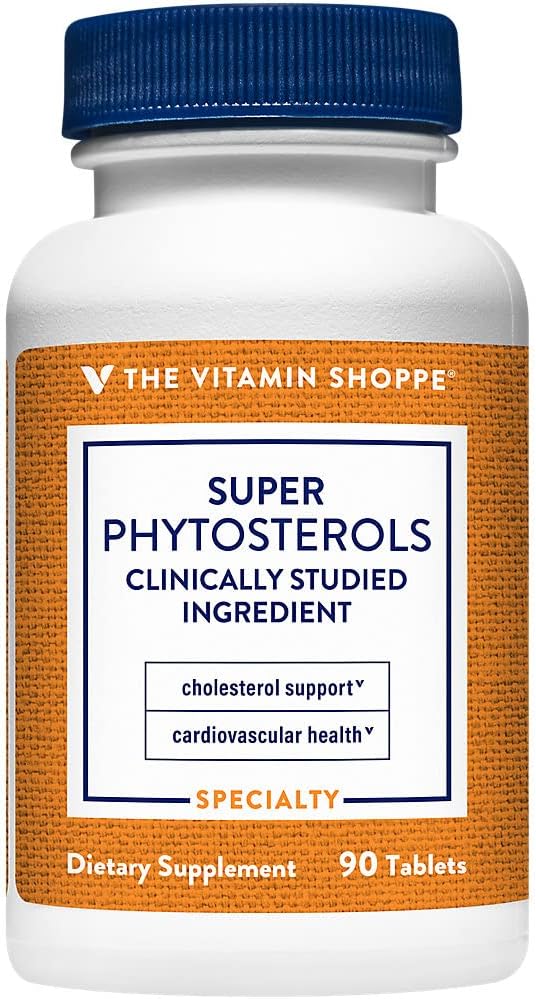 The Vitamin Shoppe Super Phytosterols 900MG, Supports Cardiovascular Health, Supports Cholesterol Levels Already Within The Normal Range (90 Tablets) 2