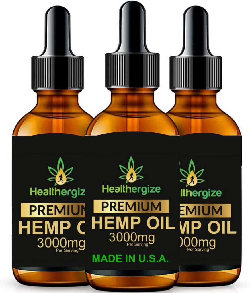 Λάδι κάνναβης Premium, μη GMO, Unrefined with Full Flavor and Natural Benefits, for Calm, Sleep, Discomfort-Product of The USA