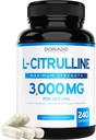 L Citrulline 3000mg συμπλήρωμα (240 κάψουλες) Υποστήριξη L Arginine & Nitric oxide χάπια - L-Citrulline για άνδρες και γυναίκες - αποκατάσταση μυών & αντλία συμπλήρωμα - 3ο μέρος δοκιμαστεί, Vegan, μη GMO - ΗΠΑ Made