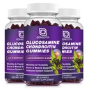 Glucosamine Chondroitin Gummies - 2- συσκευασία, επιπλέον δύναμη 1500mg Γλυκοσαμίνη με MSM & Elderberry, Υποστήριξη ευελιξίας, Best Cartilage & ανοσοποιητικό συμπλήρωμα υποστήριξης για τους άνδρες και Wome - 180 Gummies