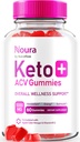 NutraRize Noura Keto+ACV Gummies, επίσημο συμπλήρωμα κετο, όλα φυσικά, σχόλια μηλίτη μήλου ξύσμα (60 Gummies)