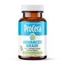 Procera Advanced Brain - Fast Acting - Ingredients Supported by 100+ Studies - Improve Memory, Recall - Concentration - Clears Fog - Mental Clarity - Slows Cognitive Decline - 60 Count