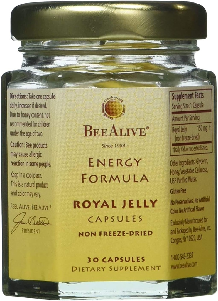 Royal Jelly Capsules - 3 Month Supply