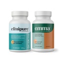 Emma Gut Health & Elimipure Cleanse Bundle – Πλήρης Digestive Detox Bundle για Μπλόφα, Μεταβολισμό, και Μικροβιόγραμμα Υποστήριξη 