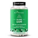 DIM συμπλήρωμα Pure 200 Mg για γυναίκες ή άνδρες – Οιστρογόνος ορμόνη συμπλήρωμα ισορροπίας για την ενέργεια, κόπωση, άγχος, εμμηνόπαυση, καυτές αναλαμπές – Ενισχυμένη βιοδιαθεσιμότητα BioPerine – 60 Vegan Soft Κάψουλες