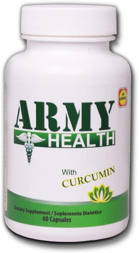 Κάψουλες συμπλήρωμα κουρκουμίνης - Extra Strength Turmeric with Ginger Root & Boswellia Serrata Extract - Herbal Formula, Joint & Muscle Relief Support for Men & Women - 60 Κάψουλες