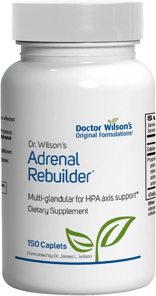 Dr. Wilson's Adrenal Rebuilder 150 Caplets multiglandular Including Adrenal Cortex for Adrenal and HPA Axis Support*