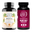 Happy Healthy Hippie Beetroot Κάψουλες & Βιολογικά Χάπια Ενέργειας Maca & Libido Enhancer