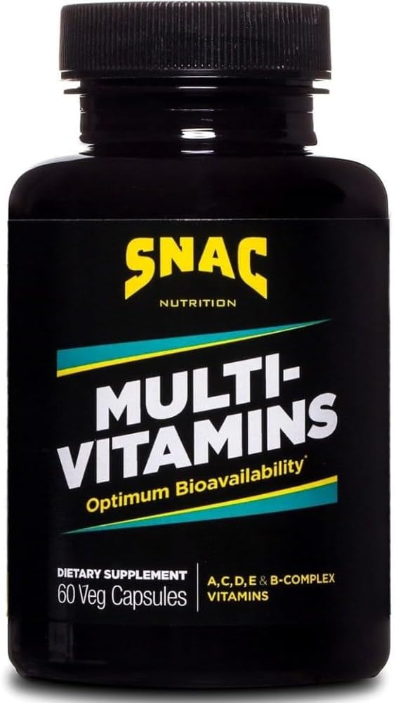 SNAC Multi-Vitamins ημερήσιο συμπλήρωμα με βέλτιστη βιο-διαθεσιμότητα, 60 κάψουλες