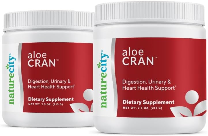 NatureCity AloeCran Sugar Free Drink Mix Supplement 