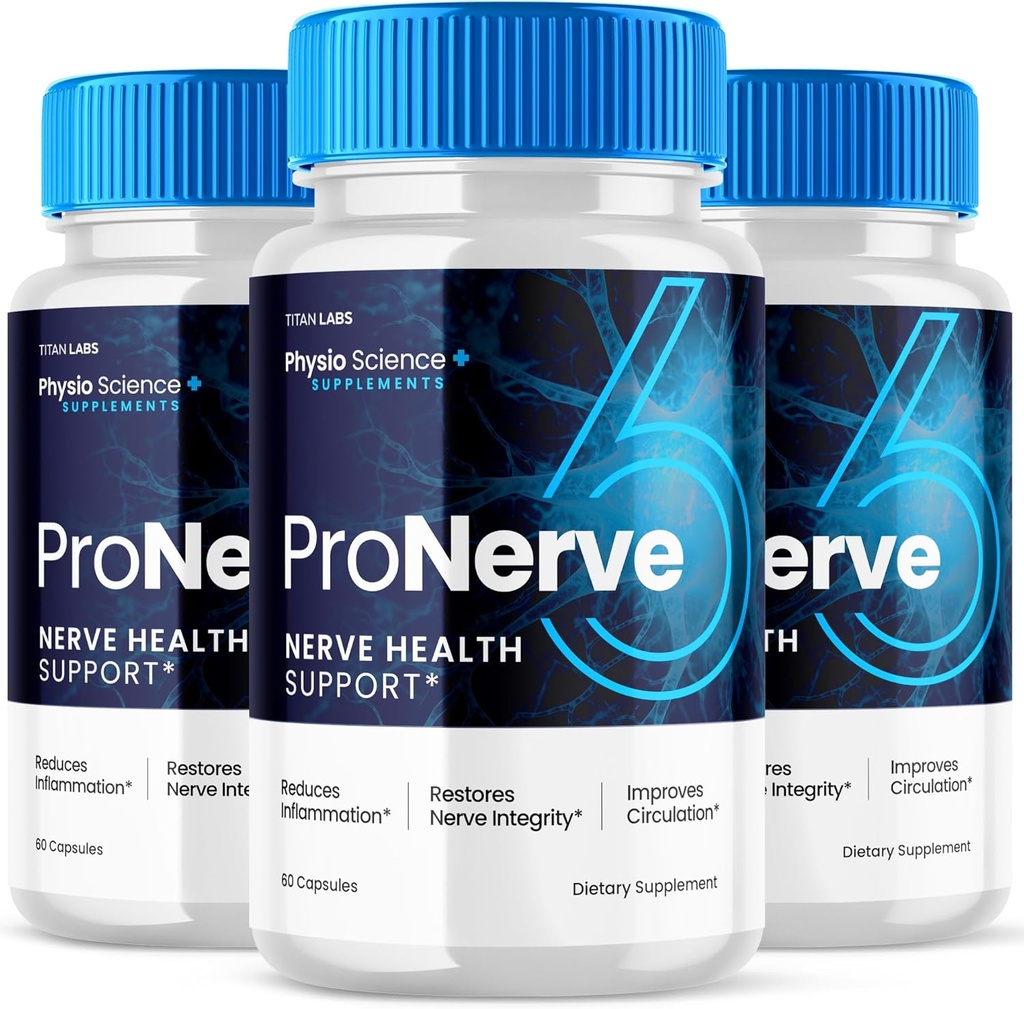 (3 Pack) Pro Nerve 6 κάψουλες Advanced Nerve Health Support, Pro Nerve 6 Συμπληρώματα διατροφής Κάψουλες ProNerve Advanced Formula Nerve Υποστήριξη συμπλήρωμα Ανδρών Γυναίκες Βέλτιστη Υποστήριξη Υγείας (180 Κάψουλες)