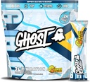 Συσκευασία ενυδάτωσης GHOST, Crush λεμονιού, 24 Sticks, Ηλεκτρολύτης σκόνη - Συμπλήρωμα μειγμάτων ποτών με μαγνήσιο, κάλιο, ασβέστιο, βιταμίνη C - Vegan φιλικό, χωρίς σόγια, ζάχαρη & γλουτένη