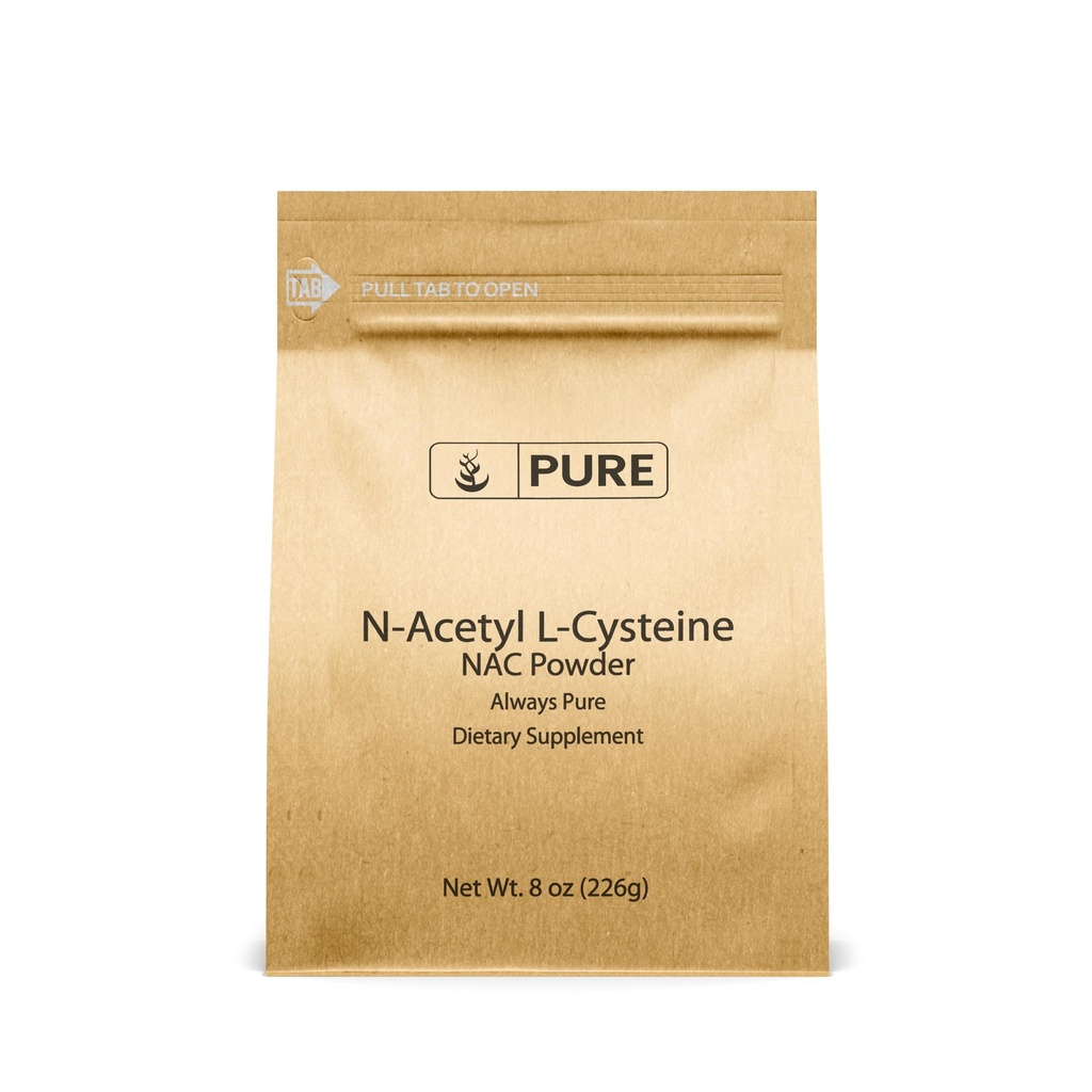 ΑΡΩΜΑΤΙΚΑ ΑΡΧΙΚΑ ΣΥΣΤΑΤΙΚΑ NAC N-Acetyl L-Cysteine Powder (8 oz) Lab Επαληθευμένο, Πάντα καθαρό, Χωρίς πληρώματα