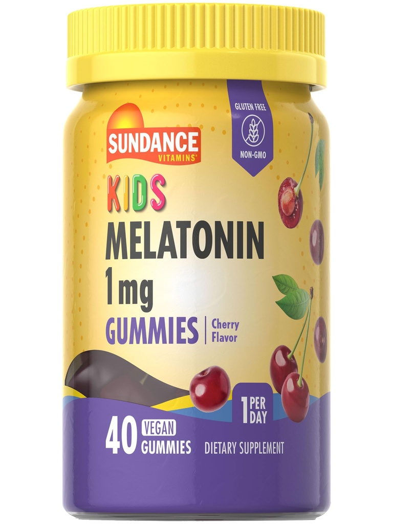 Sundance Kid's Melatonin Gummies 1mg 