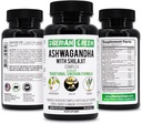 Siberian Green Ashwagandha με Altai Shilajit & Turmeric Ayurvedic Complex 60 κάψουλες – Παραδοσιακή Siberian Formula Stress Relief, Mood, Energy Support, Ανοσοποιητικό σύστημα αποκατάστασης