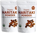 Organic Haritaki Fruit Powder Harde Harad Terminalia chebula Kadakapudi 16 Oz 453 GM 1 Pound Digestion Gas Relief Healthy Bowel Function Ayurveda Superfood Resealable Pouch