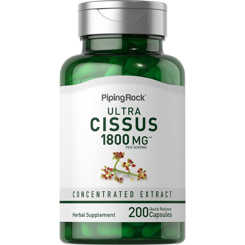Cissus Quadrangularis βράχου συμπλήρωμα 1800mg 