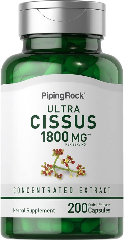 Cissus Quadrangularis βράχου συμπλήρωμα 1800mg 