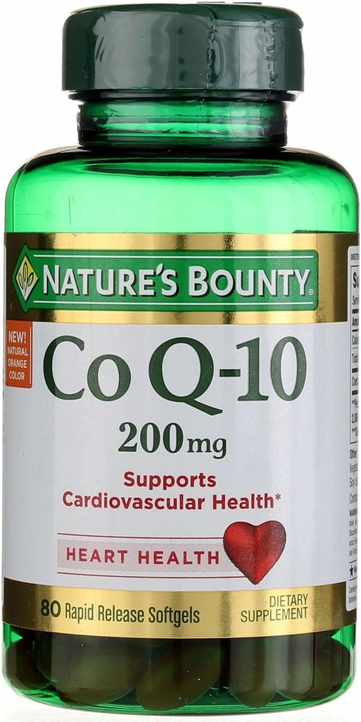 County CoQ10 200 mg Q- Sorb Softgels, 80 ct