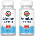 KAL 100 McG Selenium Yeast Free Tablets, 100 Count 