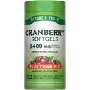 Nature's Truth Cranberry με βιταμίνη C Softgels 