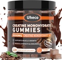 Καφές Flavor Creatine Monohydrate Gummies 5000mg για άνδρες & γυναίκες,Περιέχει L-Taurine + Βιταμίνη B12, Betaine, L-Citrulline για μυϊκή δύναμη, Βελτίωση της αντοχής στην άσκηση -116 κόμης