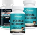 Λιποσωμική Γλουταθειόνη Softgels - 120 Softgels + Creatine Monohydrate Micronized - 60 Counts