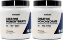 Nutricost Creatine Monohydrate Powder (2 Pack) - 5g ανά Serving, 100 Servings, 500g (17,9 oz) - Scoop Περιλαμβάνεται