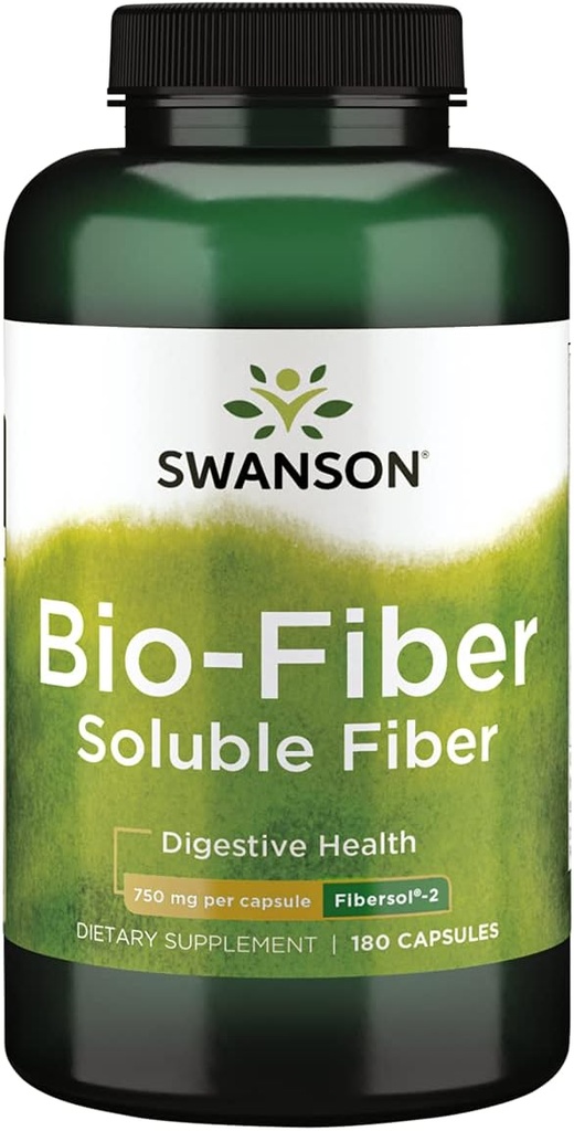 Swanson Bio-Fiber- 750 Milligrams 180 Κάψουλες