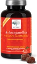 NEW NORDIC Ashwagandha Gummies, 300 mg εκχύλισμα ρίζας Ashwagandha, Χωρίς ζάχαρη, προσαρμογόνα για άνδρες και γυναίκες, νοστιμότατο μάνγκο Peachάκινο, 60 Gummies