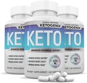 (3 Pack) Ketogenix Keto Pills 1275MG New & Improved Formula Contains Apple Cider Vinegar Extra Virgin Olive Oil Powder Green Tea Leaf 180 Capsules