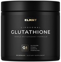 ELMNT 2150mg Super Liposomal Glutathionone Συμπλήρωμα w. Βιταμίνη C, Quercetin & Pure L Glutathione 2000mg Triple Action Formula Glutathione Liposomal Supplement w. Phosphopid Layer - 90 Pills, Non-GMO