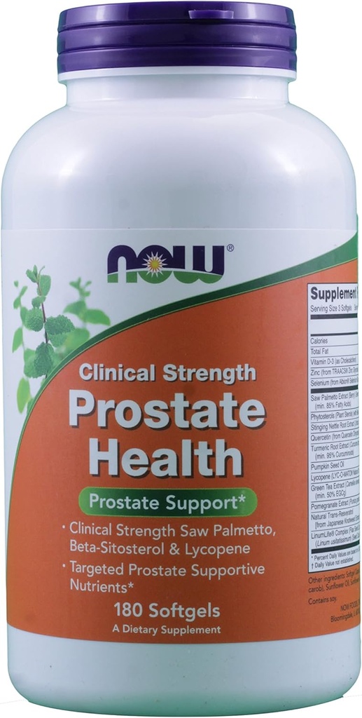 Κλινική δύναμη Prostate υγεία, μαλακό-Gel, 180-2 πακέτο