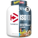 Dymatize x Fruity Pebbles ISO100 Whey Protein Powder Isolate, 25g πρωτεΐνης, 5.5g BCAAs, 120 Cal., Χωρίς γλουτένη, 1g λίπος, 1g ζάχαρη, 2g υδατάνθρακες (75 σερβίτσια)