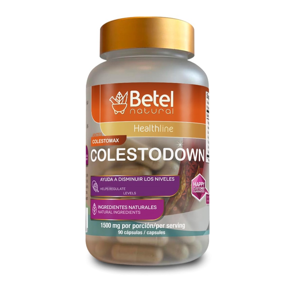 Betel Natural Colestomax Κάψουλες Υγιή επίπεδα χοληστερόλης - 90 κάψουλες