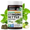 BIO KRAUTER Sting Nettle Gummies - 7500 mg Δύναμη - 60 μάσημα - Ρίζα Νετλ 10:1 Extract - Συμπλήρωμα στήριξης ούρων - Vegan Gummies Gelatin-Free Formula