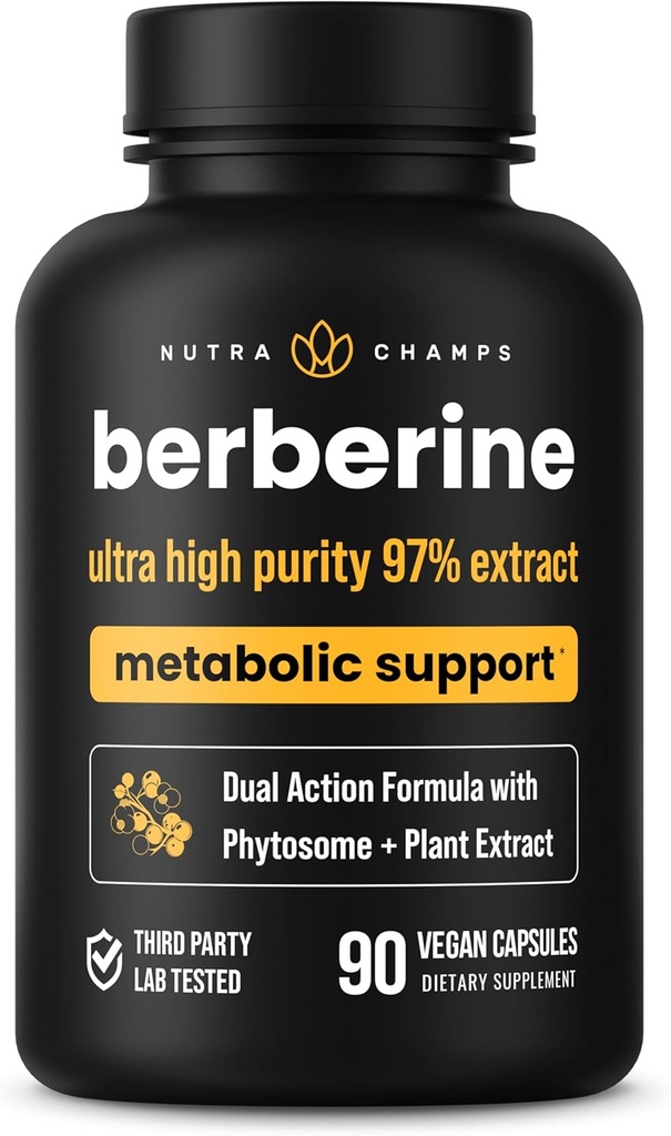 NutraChamps Berberine Supplement 