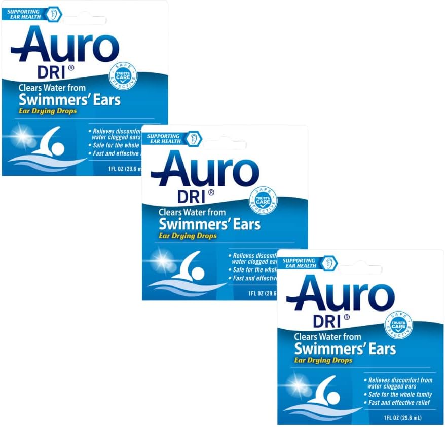 Auro-Dri Ear Water-Drying Aid 1 oz (Pack of 3)
