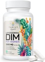 DIM Supplement - Women's DIM Supplement Contains 400mg DIM - Estrogen Supplement 60 Capsules for Women and Men - DIM Plus