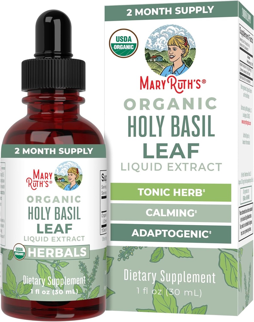 MaryRuth Organics Holy Basil Sugar Free 