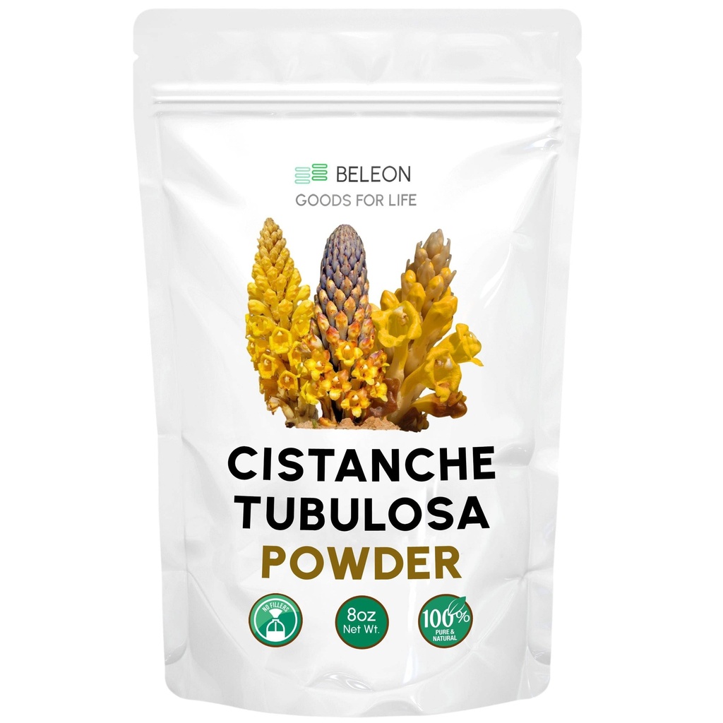 Cistanche Tubulosa Powder 8 oz - Supplement, Promotes Energy, Cognitive Function, Positive Mood