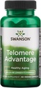 Swanson Telomere Πλεονέκτημα 60 Veg Κάψουλες