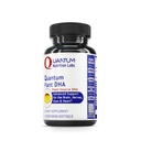 Quantum Nutrition Labs Plant DHA Supplement for Women & Men - Non-GMO Vegan DHA with Omega 3 Fatty Acids, Algae Based, Suitable for Vegans - 60 Vegetarian Softgel Capsules