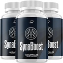 Κάψουλες Συμπληρώματος Εγκεφάλου SynaBoost – All-Natural Maximum Strength Formula for Enhanced Memory and Focus Pills, Syna Boost Support and Reviews (3 Pack – 180 Caps)