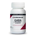 Kirkman - GABA με Νιακιναμίδη & Ινοσιτόλη - 250 Κάψουλες - Υποστηρίζει Χαλάρωση - Υποστηρίζει Ξεκούραστο Ύπνο - Υποαλλεργικό