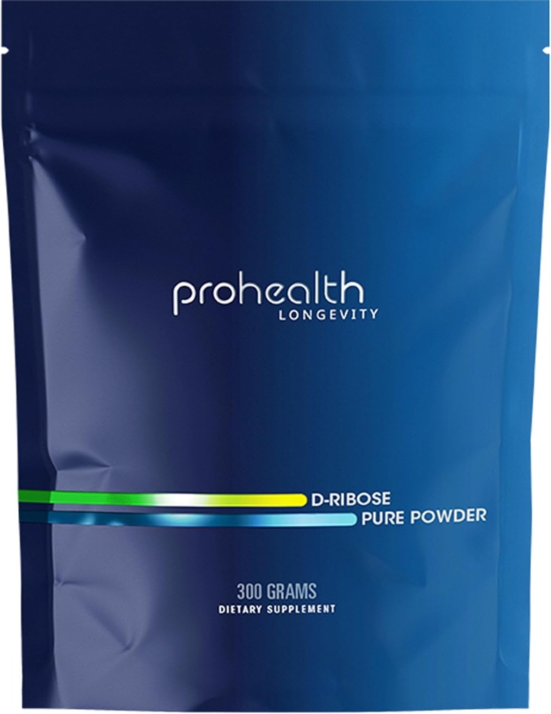ProHealth D-Ribose (300 γραμμάρια) Βοηθά στην αποκατάσταση + Sustain Energy 